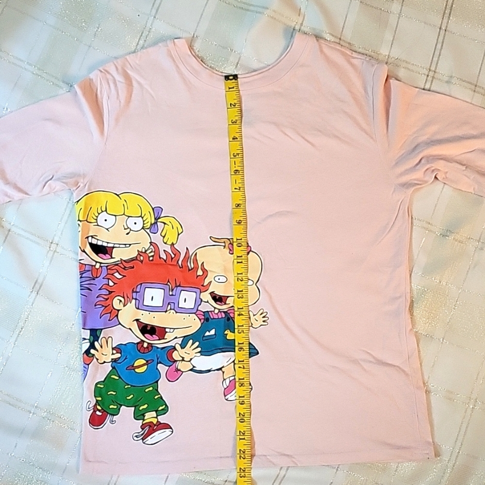 EUC Nickelodeon/Love Tribe Pink Rugrats long sleeve - Picture 8 of 8